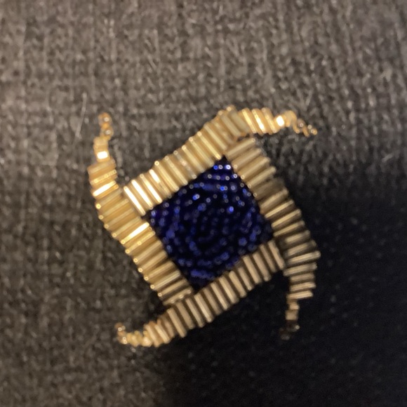 I.B. Delusion womens turtleneck sweater with bead worksize medium - Picture 3 of 7